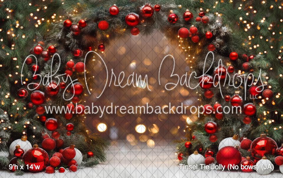 Tinsel Tie Jolly (No bows) (JA)