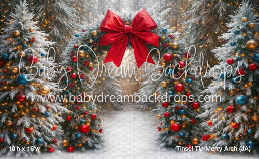 Tinsel Tie Merry Arch (JA)