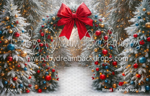 Tinsel Tie Merry Arch (JA)