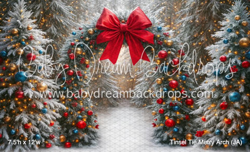 Tinsel Tie Merry Arch (JA)
