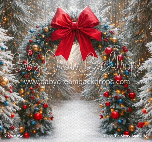 Tinsel Tie Merry Arch (JA)