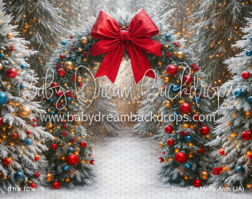 Tinsel Tie Merry Arch (JA)