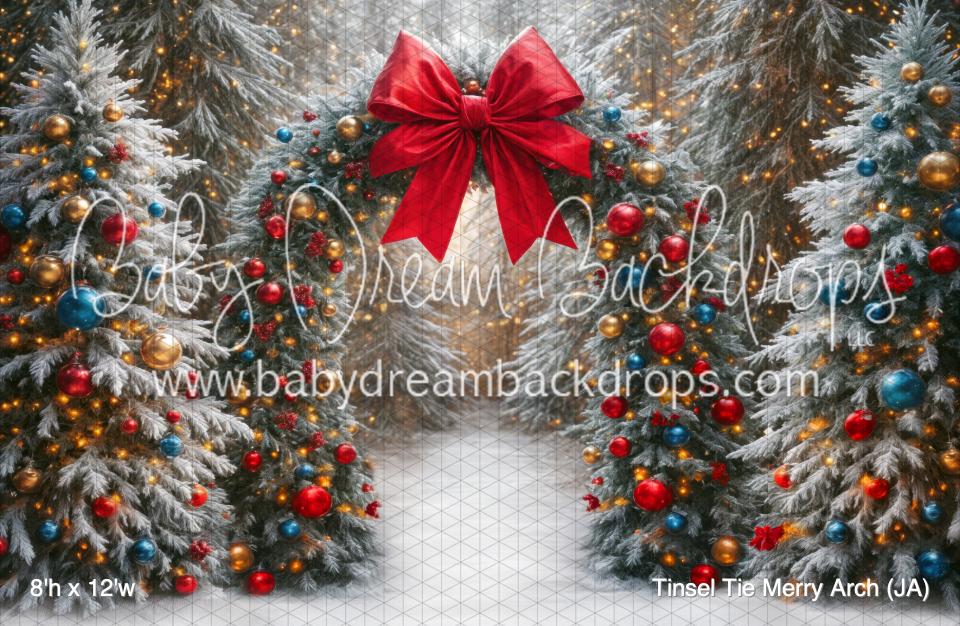 Tinsel Tie Merry Arch (JA)