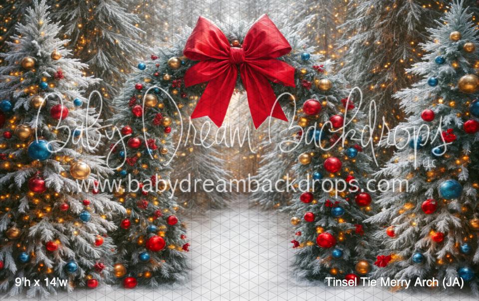 Tinsel Tie Merry Arch (JA)