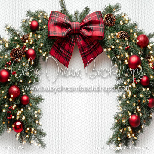 Tinsel Tie Simply Christmas (JA)