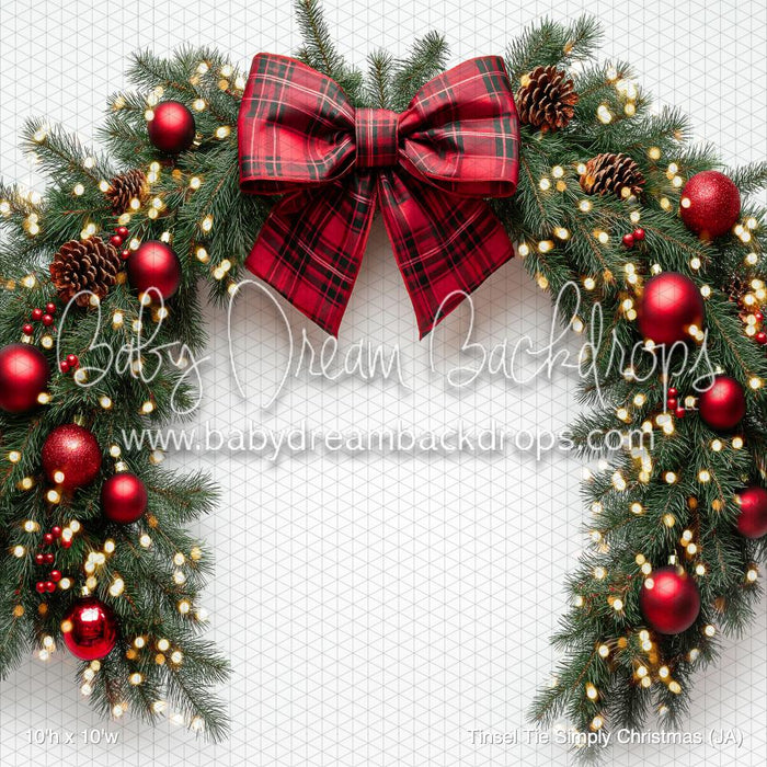 Tinsel Tie Simply Christmas (JA)