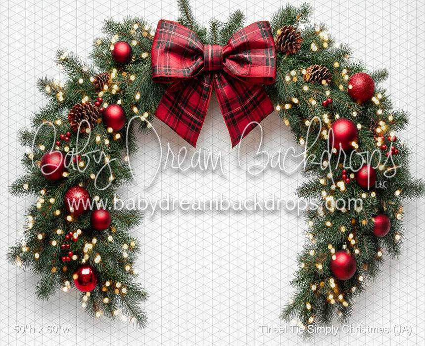 Tinsel Tie Simply Christmas (JA)