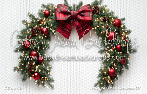 Tinsel Tie Simply Christmas (JA)