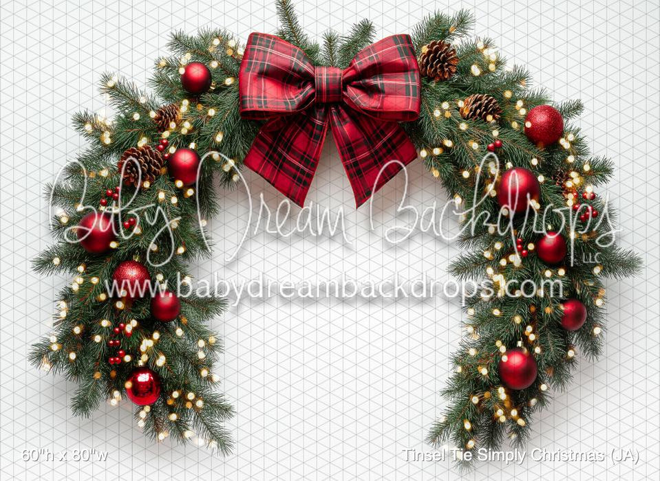 Tinsel Tie Simply Christmas (JA)