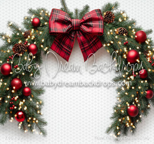 Tinsel Tie Simply Christmas (JA)