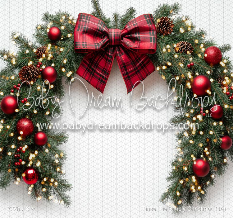 Tinsel Tie Simply Christmas (JA)