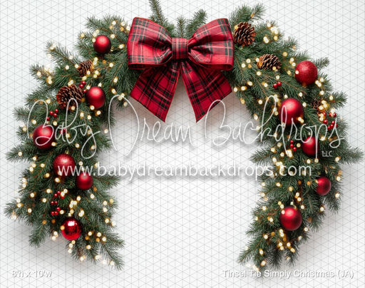 Tinsel Tie Simply Christmas (JA)