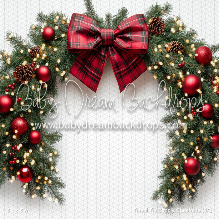 Tinsel Tie Simply Christmas (JA)