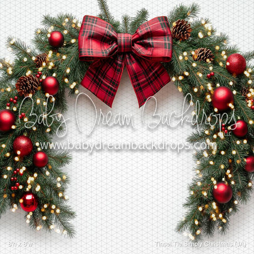 Tinsel Tie Simply Christmas (JA)