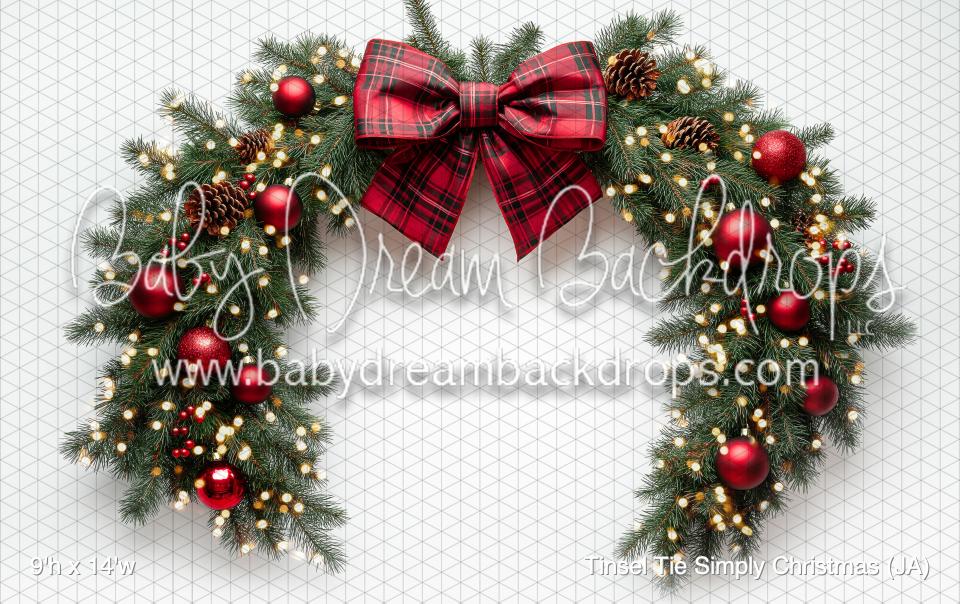 Tinsel Tie Simply Christmas (JA)