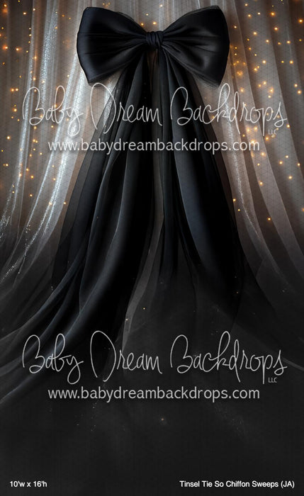 Tinsel Tie So Chiffon Sweeps (JA)