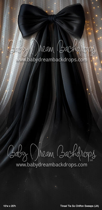Tinsel Tie So Chiffon Sweeps (JA)