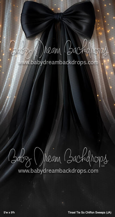Tinsel Tie So Chiffon Sweeps (JA)