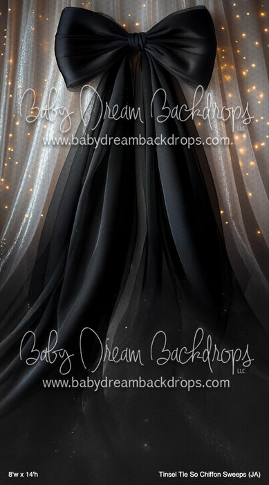 Tinsel Tie So Chiffon Sweeps (JA)