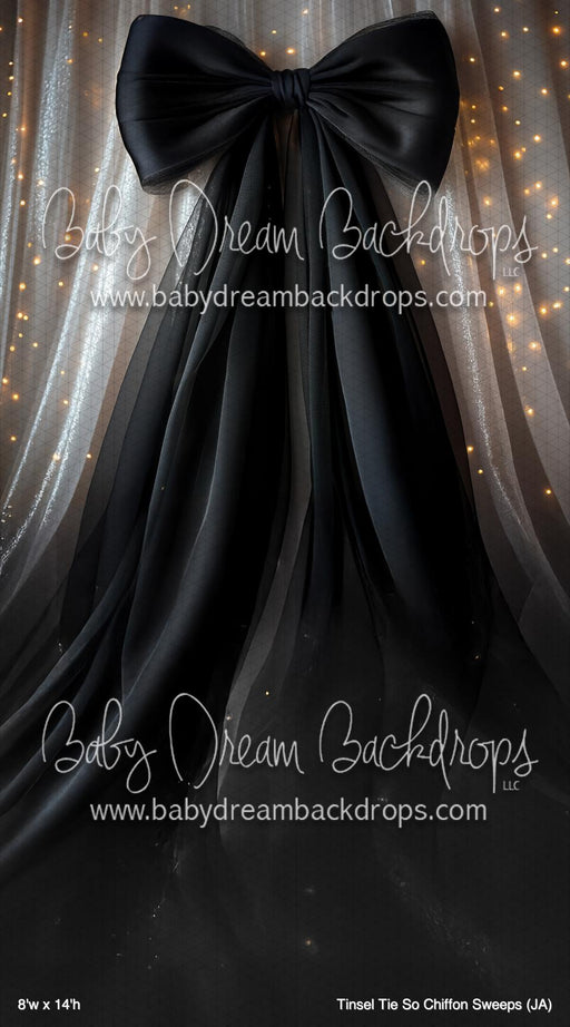 Tinsel Tie So Chiffon Sweeps (JA)