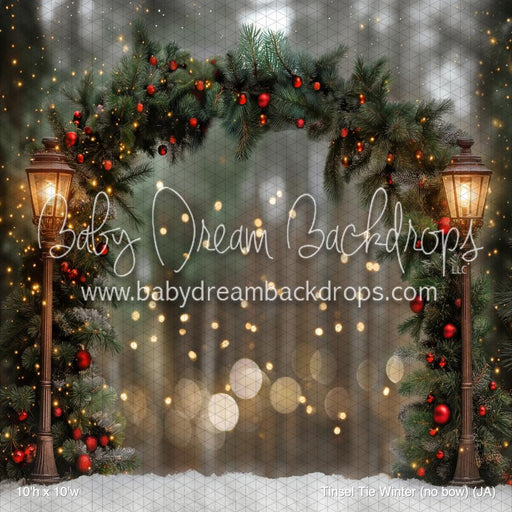 Tinsel Tie Winter (no bow) (JA)