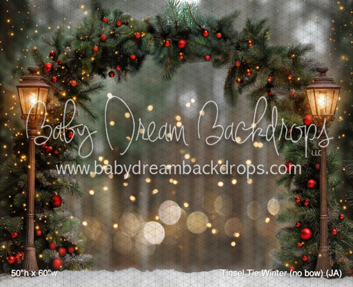 Tinsel Tie Winter (no bow) (JA)