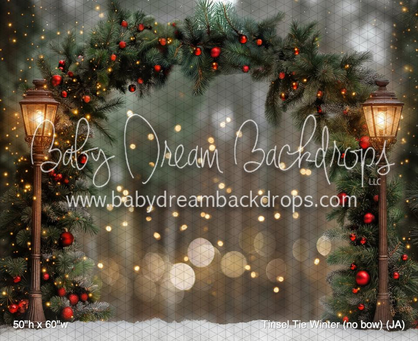 Tinsel Tie Winter (no bow) (JA)