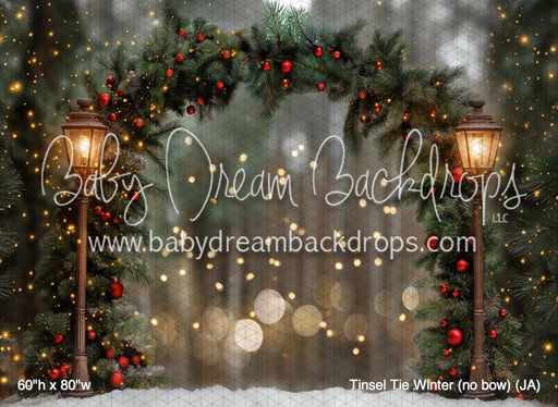 Tinsel Tie Winter (no bow) (JA)