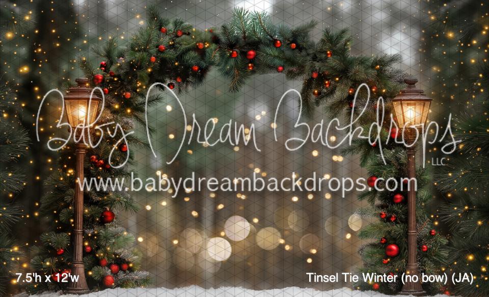 Tinsel Tie Winter (no bow) (JA)