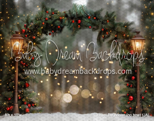 Tinsel Tie Winter (no bow) (JA)