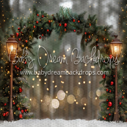 Tinsel Tie Winter (no bow) (JA)