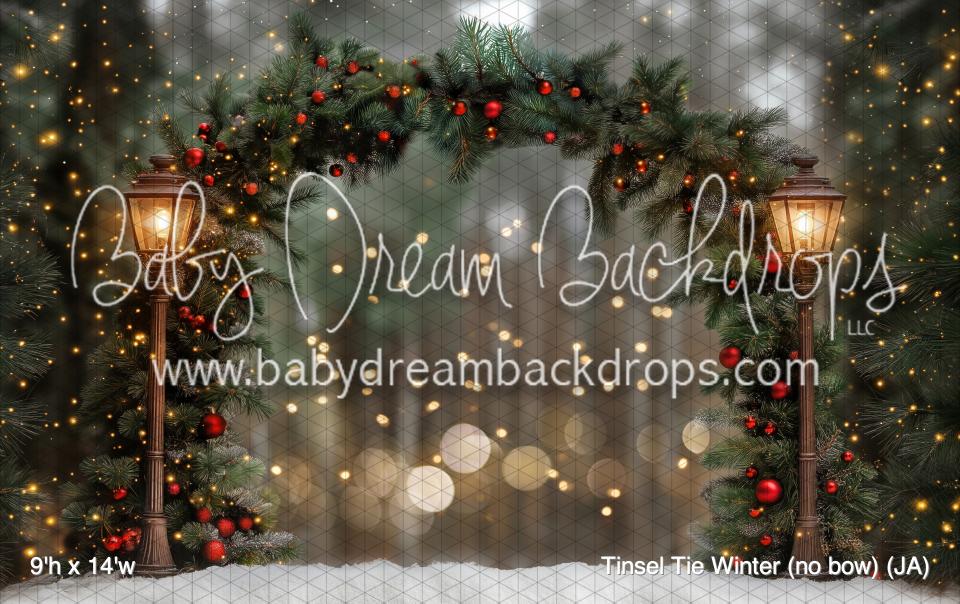 Tinsel Tie Winter (no bow) (JA)