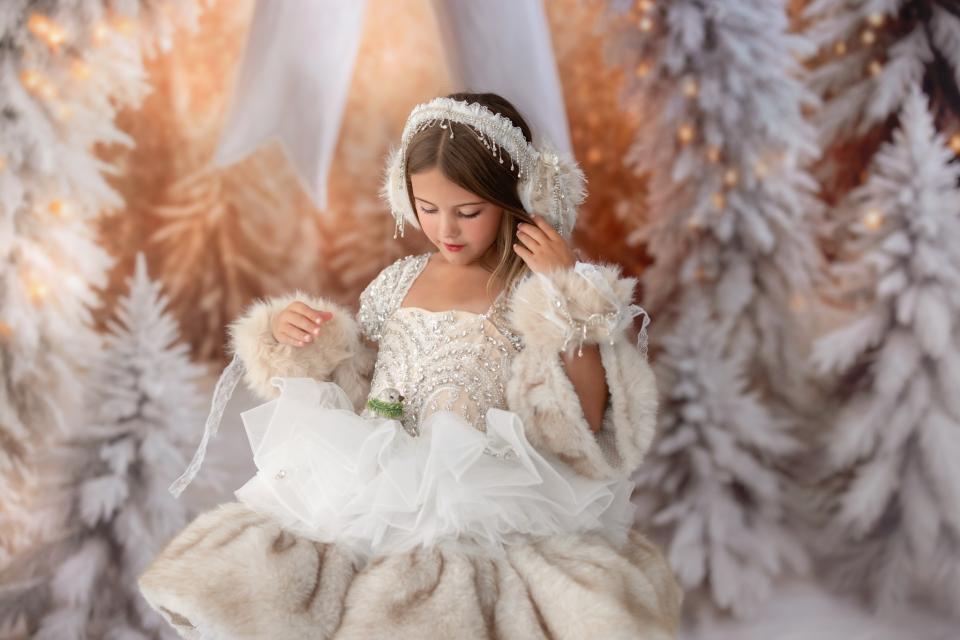 Tinsel Tie Frosty Forest (JA)