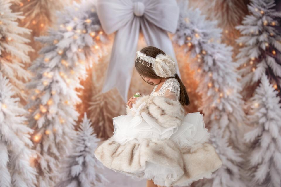 Tinsel Tie Frosty Forest (JA)