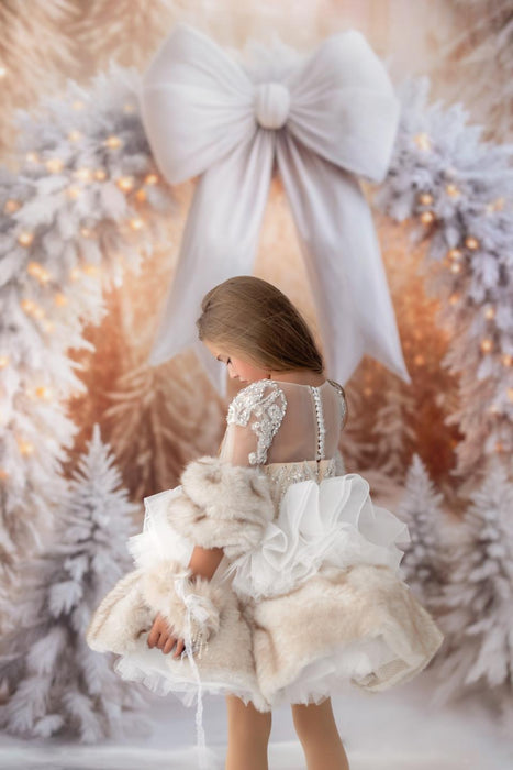 Tinsel Tie Frosty Forest (JA)