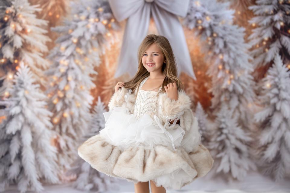 Tinsel Tie Frosty Forest (JA)