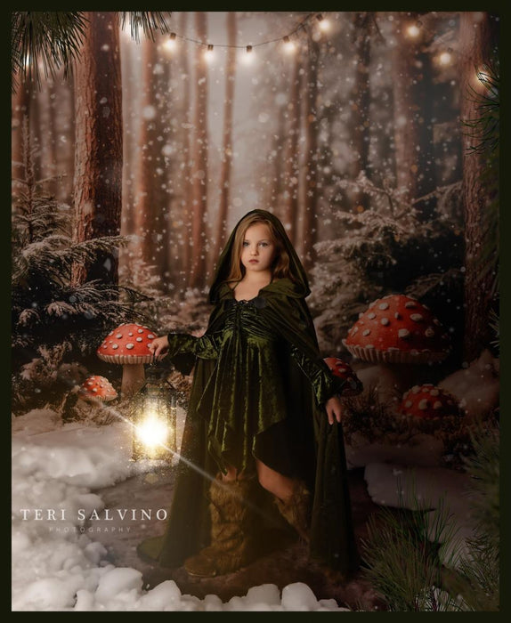 Toadstool Tidings (lights) (JA)