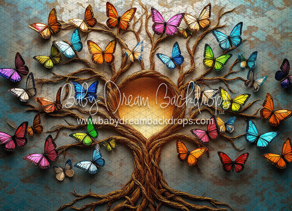 Tree of Life Rainbow Butterlies (GK)