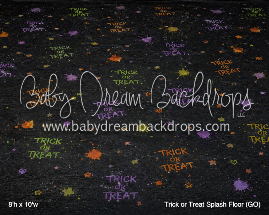 Trick or Treat Splash Fabric Floor (GO)