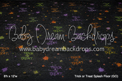 Trick or Treat Splash Fabric Floor (GO)