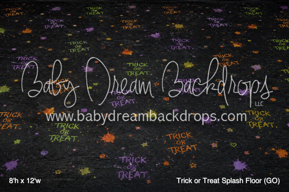 Trick or Treat Splash Fabric Floor (GO)