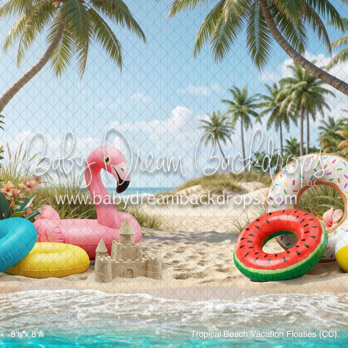 Tropical Beach Vacation Floaties (CC)