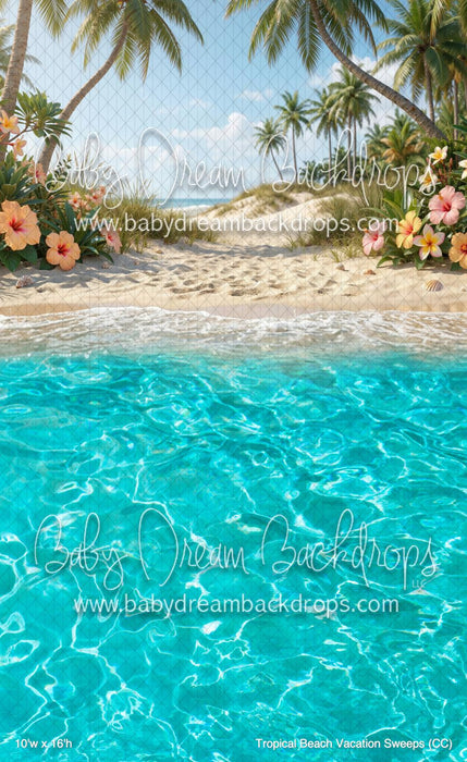 Tropical Beach Vacation Sweeps (CC)