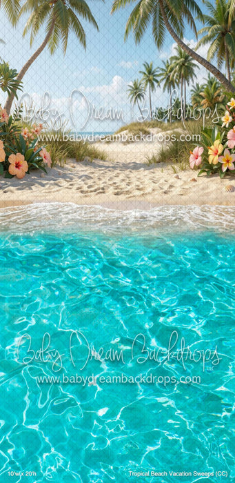 Tropical Beach Vacation Sweeps (CC)