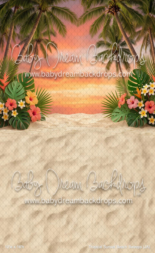 Tropical Sunset Beach Sweeps (JA)