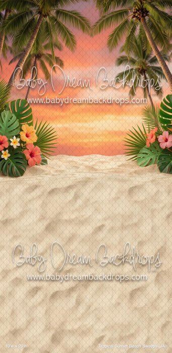 Tropical Sunset Beach Sweeps (JA)