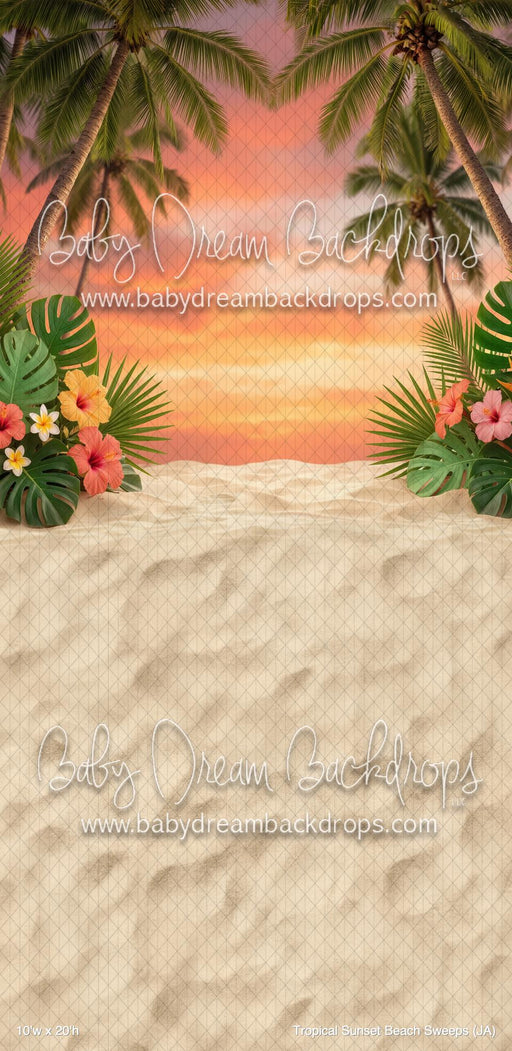 Tropical Sunset Beach Sweeps (JA)