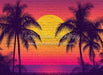 Tropical Sunset Mural (JA)