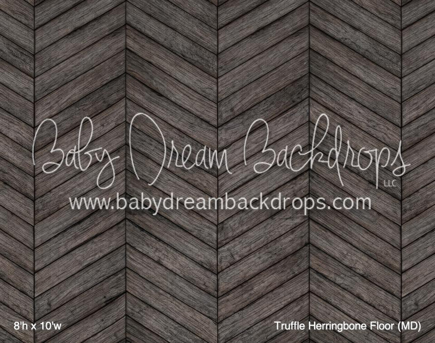 Truffle Herringbone Fabric Floor (MD)