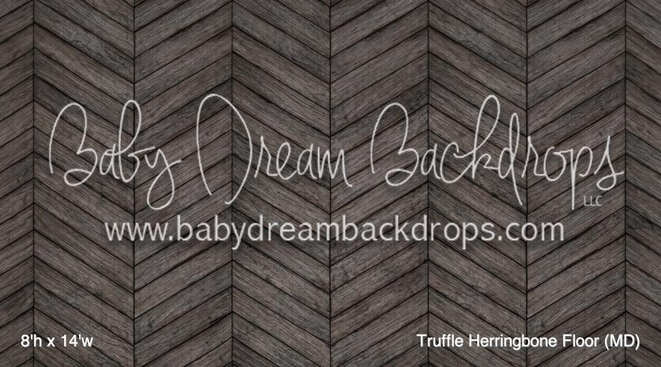 Truffle Herringbone Fabric Floor (MD)